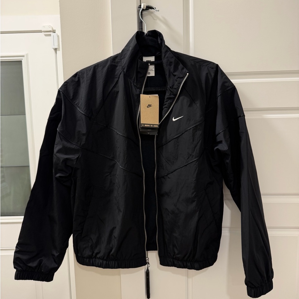 Nike Black Windbreaker Jacket